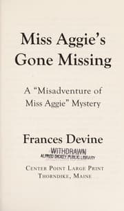 Tapa de Miss Aggie's gone missing