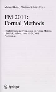 Tapa de FM 2011: Formal Methods