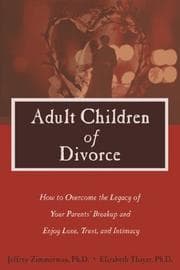Tapa de Adult children of divorce