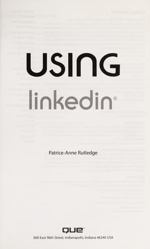 Tapa de Using LinkedIn