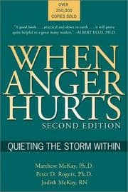 Tapa de When anger hurts