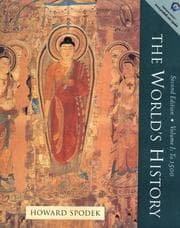 Tapa de World's History, Volume I