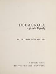 Tapa de Delacroix, a pictorial biography
