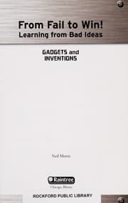 Tapa de Gadgets and inventions