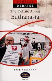 Tapa de The debate about euthanasia