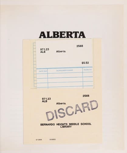 Tapa de Learning about-- Alberta