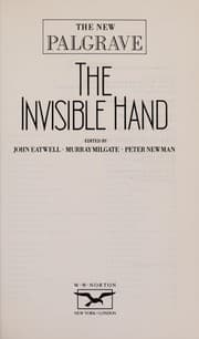 Tapa de The Invisible hand