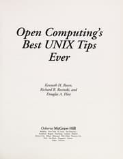 Tapa de Open computing's best UNIX tips ever