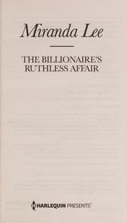 Tapa de The billionaire's ruthless affair