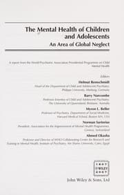 Tapa de The mental health of children and adolescents