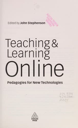 Tapa de Teaching & learning online