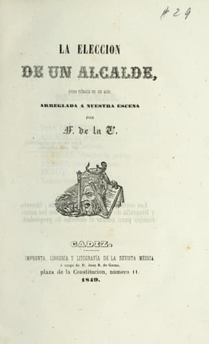 Tapa de La elección de un alcalde