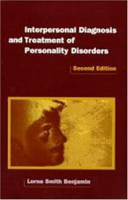 Tapa de Interpersonal diagnosis and treatment of personality disorders