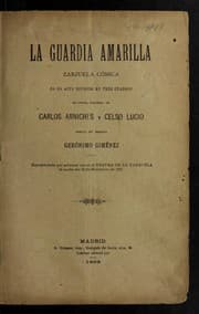 Tapa de La guardia amarilla
