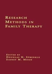 Tapa de Research Methods in Family Therapy