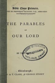Tapa de The parables of Our Lord