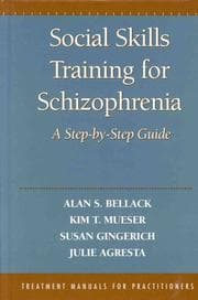 Tapa de Social skills training for schizophrenia