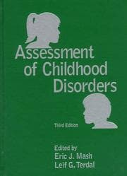 Tapa de Assessment of childhood disorders