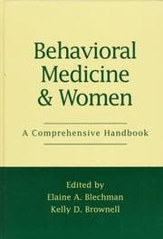 Tapa de Behavioral medicine and women
