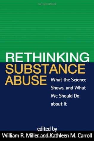 Tapa de Rethinking substance abuse