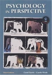 Tapa de Psychology in perspective