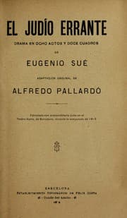 Tapa de El judío errante