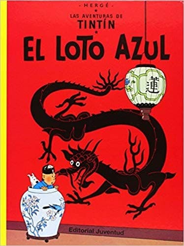 Tapa de El loto azul