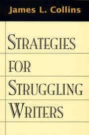 Tapa de Strategies for struggling writers