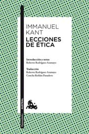 Tapa de Lecciones de ética