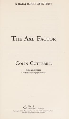 Tapa de The axe factor