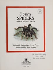 Tapa de Scary spiders