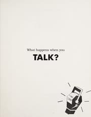 Tapa de What happens when you talk?