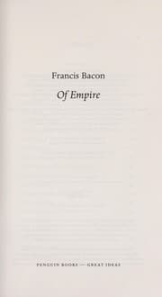 Tapa de Of empire