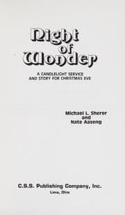 Tapa de Night of Wonder