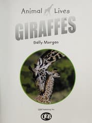 Tapa de Animal Lives: (8 - Set) Second Series (QEB Animal Lives: Bees & Wasps, Orangutans, Eagles, Alligators & Crocodiles, Tortoises & Turtles, Giraffes, Sharks, Bears, A $70 Value)