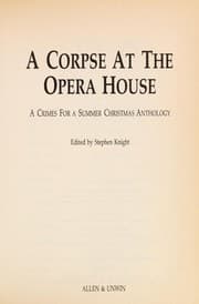 Tapa de A corpse at the opera house