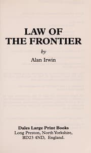 Tapa de Law of the Frontier