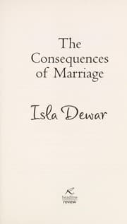 Tapa de The consequences of marriage
