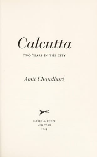 Tapa de Calcutta