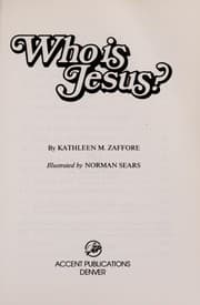 Tapa de Who Is Jesus? (Bible Adventure Bks.)