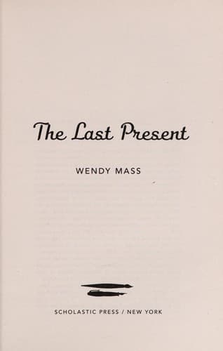 Tapa de The last present