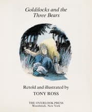Tapa de Goldilocks and the Three Bears