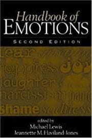 Tapa de Handbook of emotions