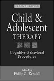Tapa de Child and Adolescent Therapy