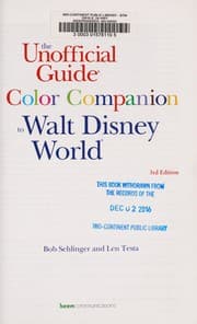 Tapa de Color companion to Walt Disney World