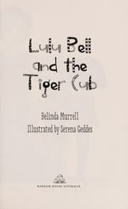 Tapa de Lulu Bell and the tiger cub