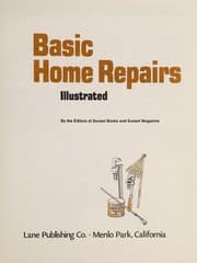 Tapa de Basic home repairs illustrated