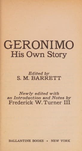 Tapa de Geronimo