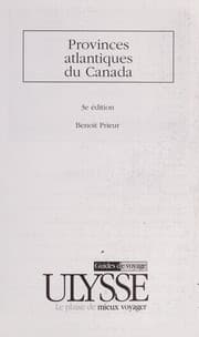 Tapa de Provinces atlantiques du Canada