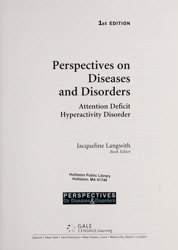 Tapa de Attention deficit hyperactivity disorder